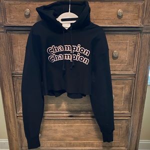 Champion Crop Hoodie
